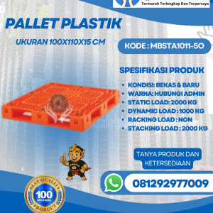 Pallet-Plastik-Baru-Bekas-100x110x15-MBSTA1011-5O