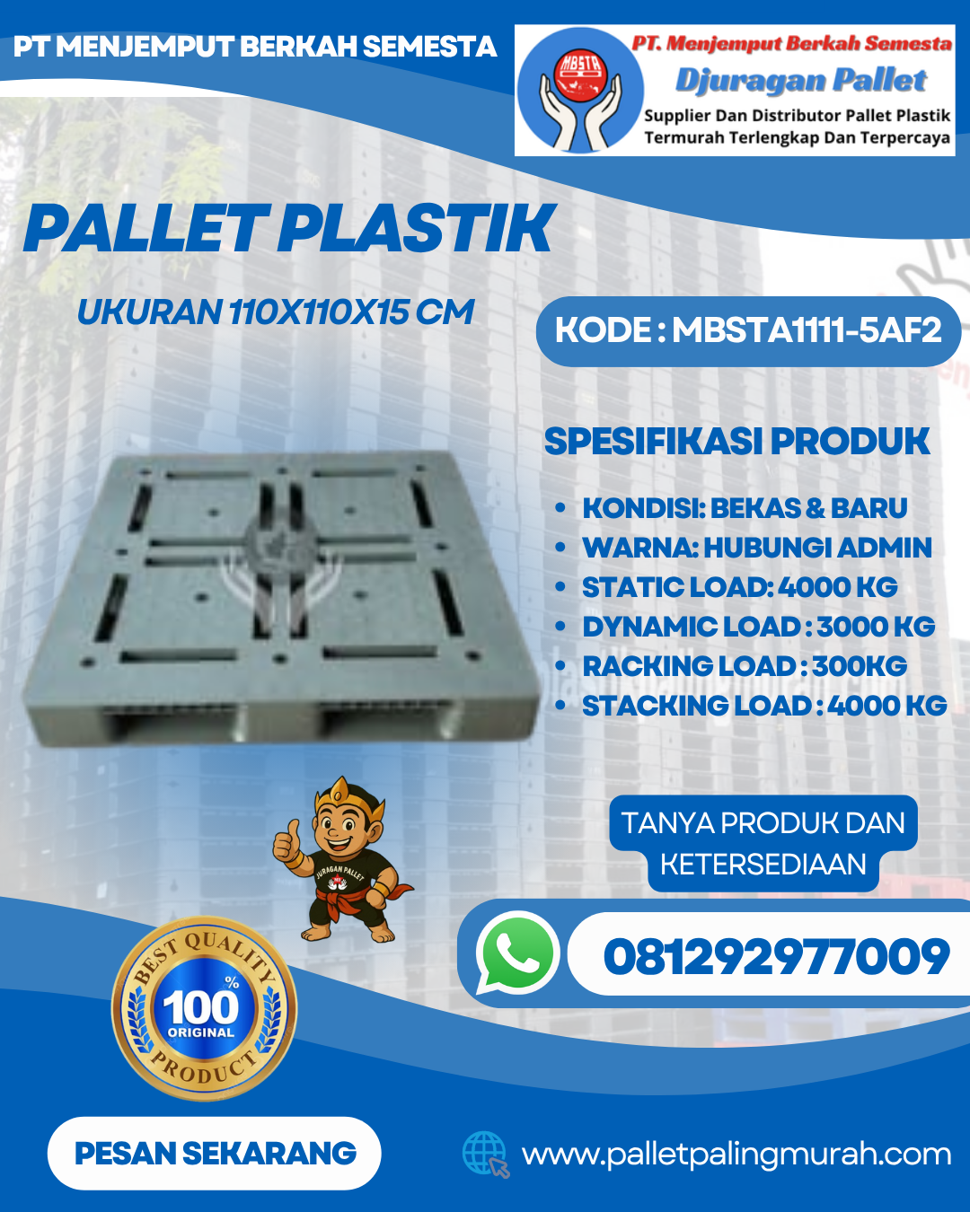 Pallet-Plastik-Baru-Bekas-110x110x15-MBSTA1111-5AF2