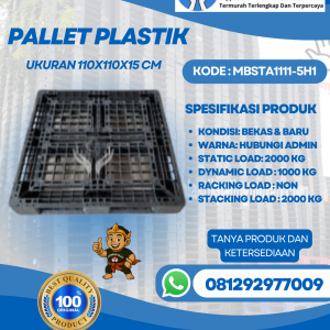 Pallet plastik bekas