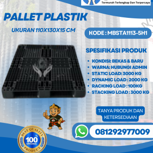 Pallet-Plastik-Baru-Bekas-110x130x15-MBSTA1113-5H1