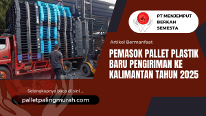 Pemasok Pallet Plastik Baru Pengiriman ke Kalimantan Tahun 2025
