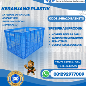 Keranjang Plastik (18) Baru & Bekas MB621 BASKETS