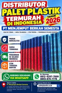 Palet plastik bekas