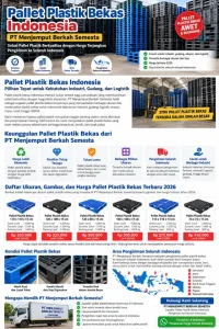 Pallet plastik bekas Indonesia