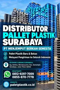 Distributor Pallet Plastik Surabaya